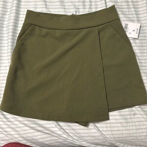 Green skort from forever 21